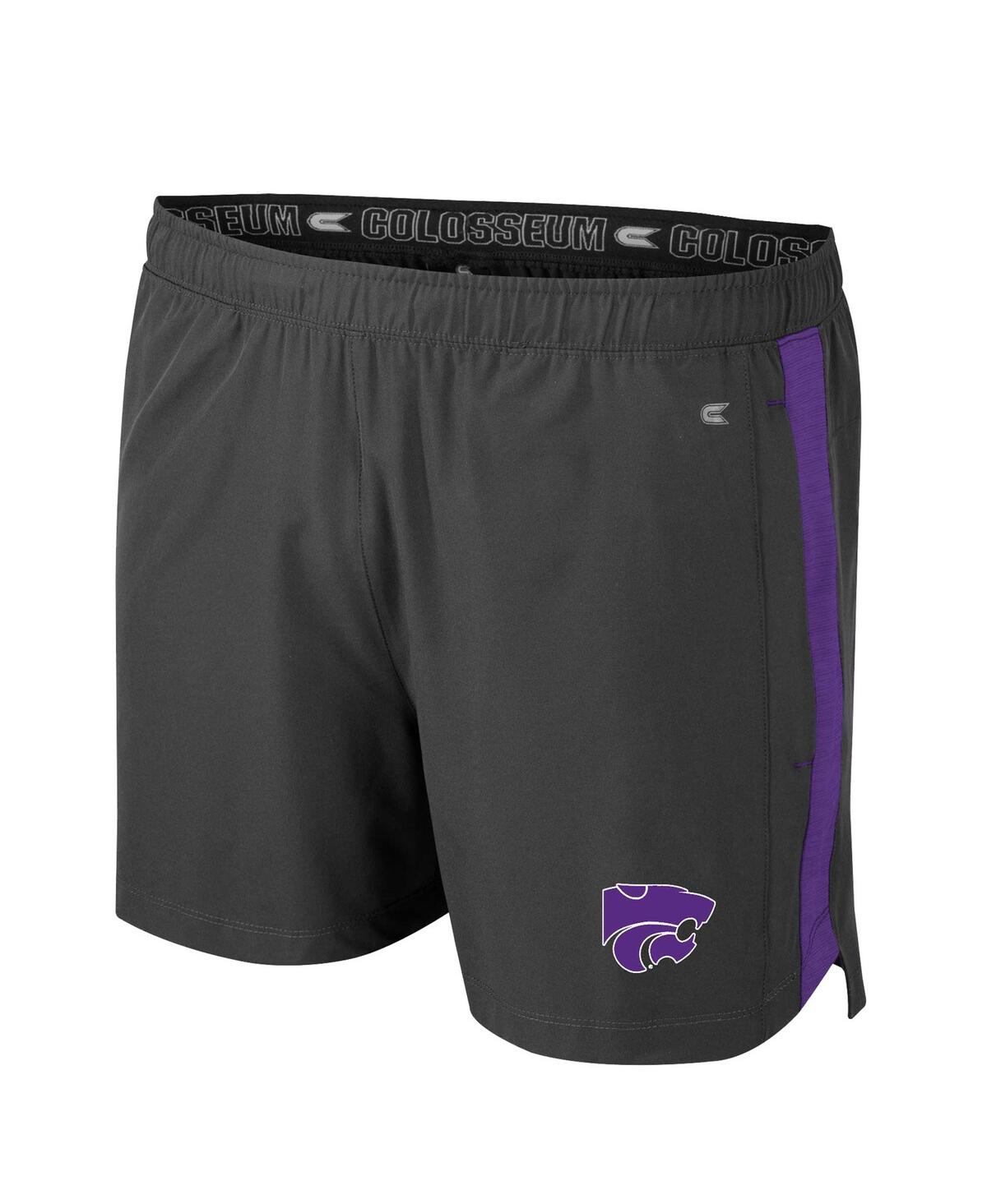 Colosseum Men's Charcoal Gonzaga Bulldogs Langmore Shorts In Gray