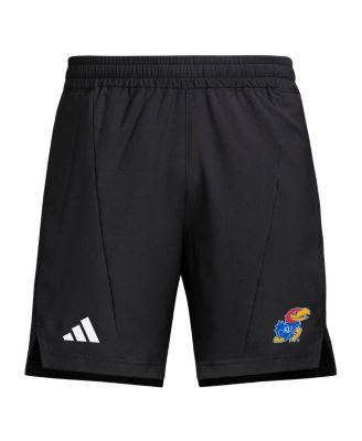 Men's Black Kansas Jayhawks Program Woven Training Shorts