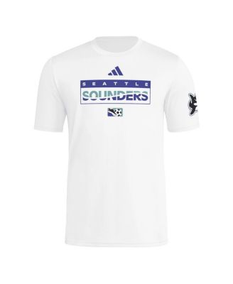 Men's White Seattle Sounders FC 2025 Archive Collection Jersey Hook T-Shirt