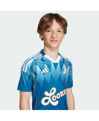 Big Boys and Girls Blue Minnesota United FC 2025 Third Replica Jersey