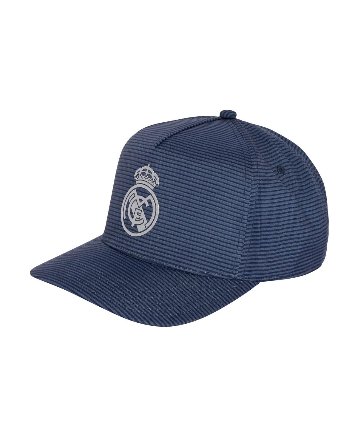 Adidas Originals Men's And Women's Blue Real Madrid Snapback Hat In Blue