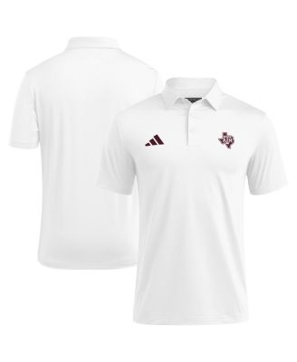 adidas - Men's White Texas A&M Aggies Ultimate 365 Polo Shirt
