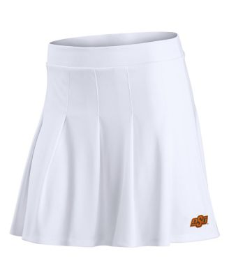Women's White Oklahoma State Cowboys Heritage Primary Skirt