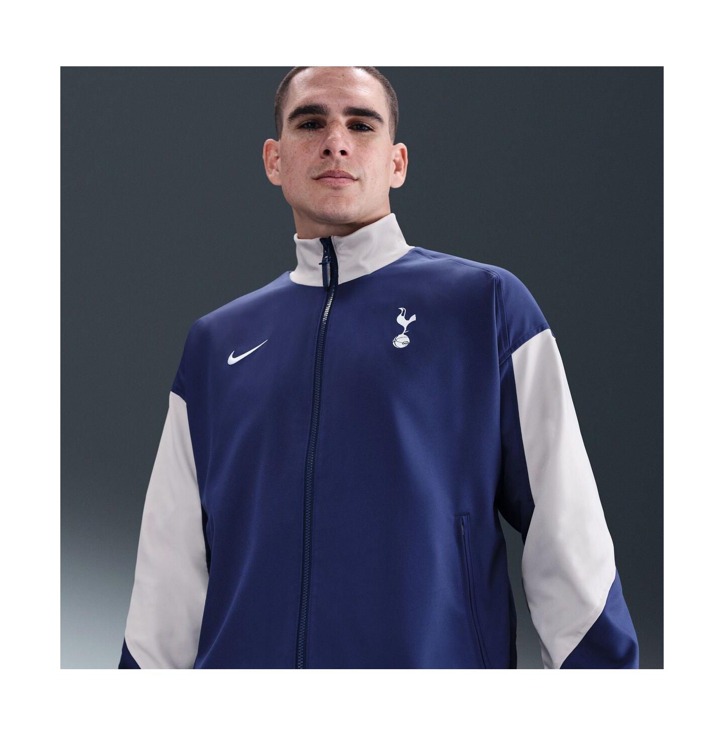 Мужская куртка Nike Blue Tottenham Hotspur 2025/26 Strike Anthem Full-Zip — фото 2