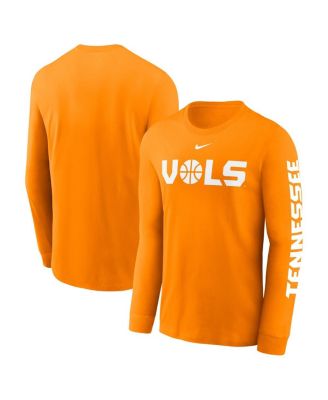 Nike - Men's Tennessee Orange Tennessee Volunteers Basketball Icon Two-Hit Long Sleeve T-Shirt