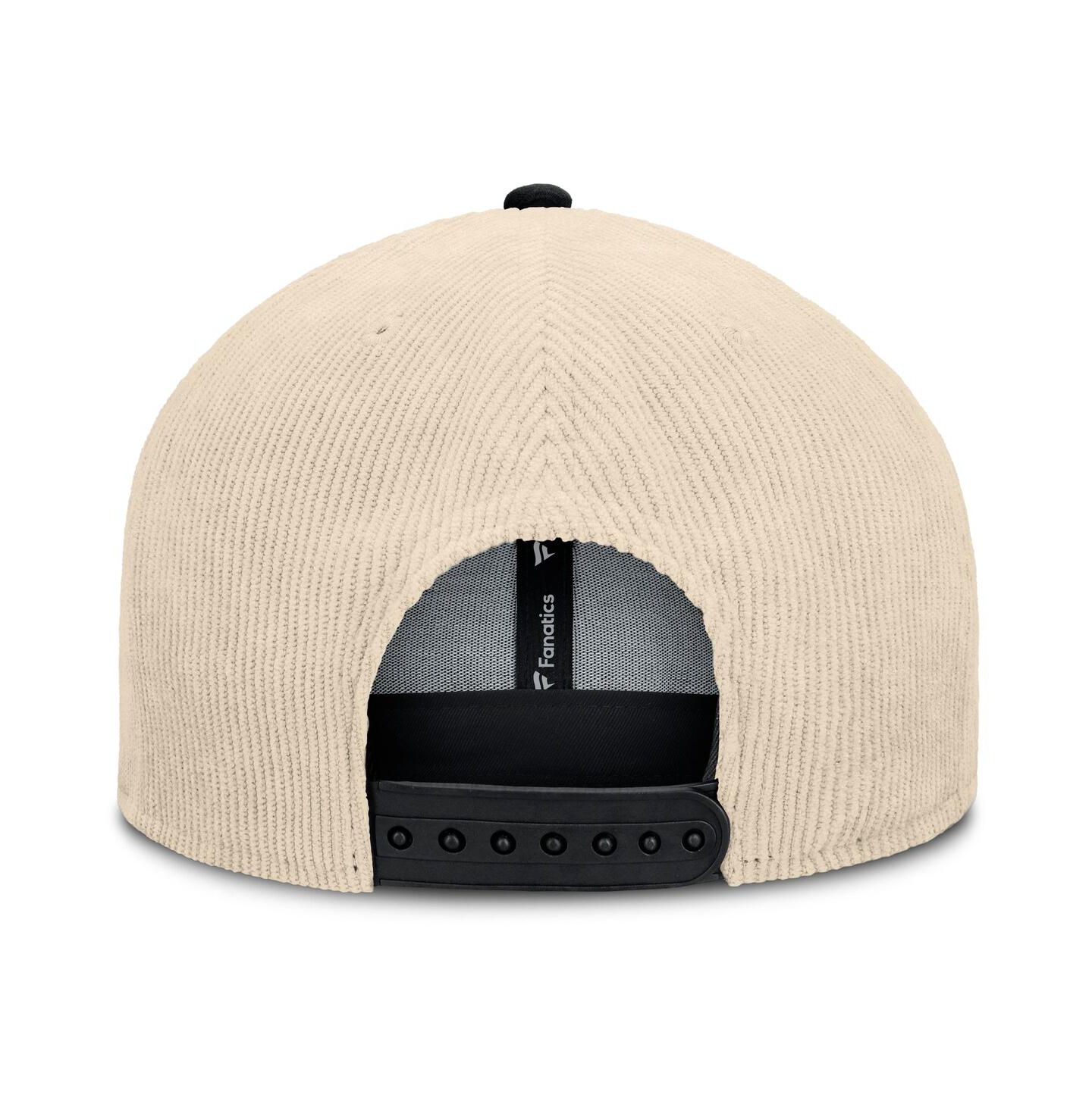 Мужская кепка Fanatics Cream Inter Miami CF Tempo Corduroy Snapback Hat — фото 4