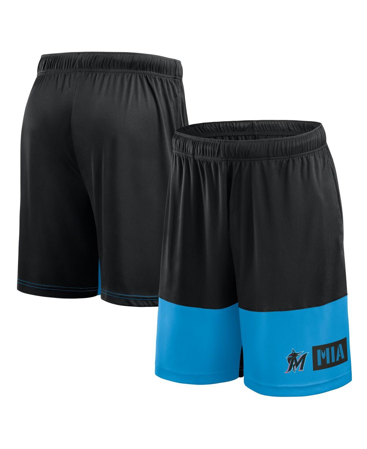 Fanatics Men's Black Miami Marlins Best of the Best Shorts - Black