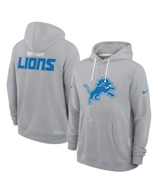 Nike Men's Gray Detroit Lions Sideline Standard Issue Initial Home