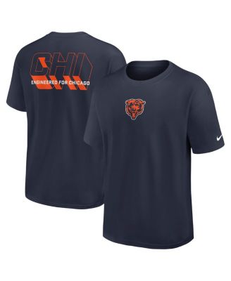 Nike - Men's Navy Chicago Bears Dominate The Game Essential Max90 T-Shirt
