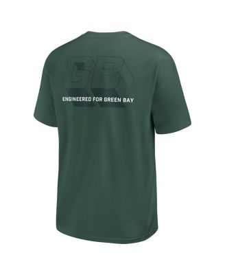 Men's Green Green Bay Packers Dominate the Game Essential Max90 T-Shirt