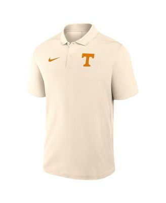 Men's Tan Tennessee Volunteers Primary Logo Victory Performance Polo Shirt
