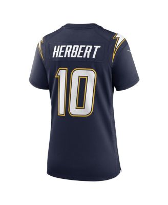 Women's Justin Herbert Navy Los Angeles Chargers Alternate Super Chargers Game Jersey