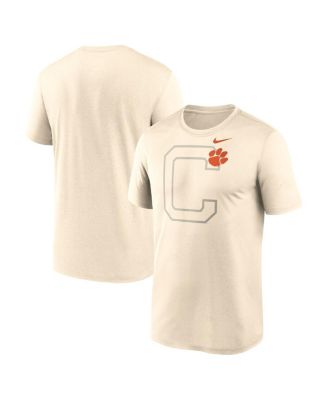 Nike - Men's Natural Clemson Tigers Campus Shadow Legend Performance T-Shirt