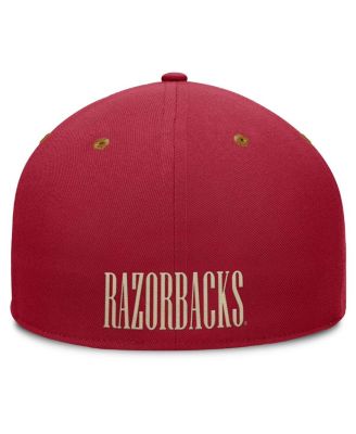 Men's Cardinal/Brown Arkansas Razorbacks NoBo Fitted Hat