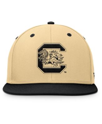 Men's Khaki/Black South Carolina Gamecocks Balance Fitted Hat