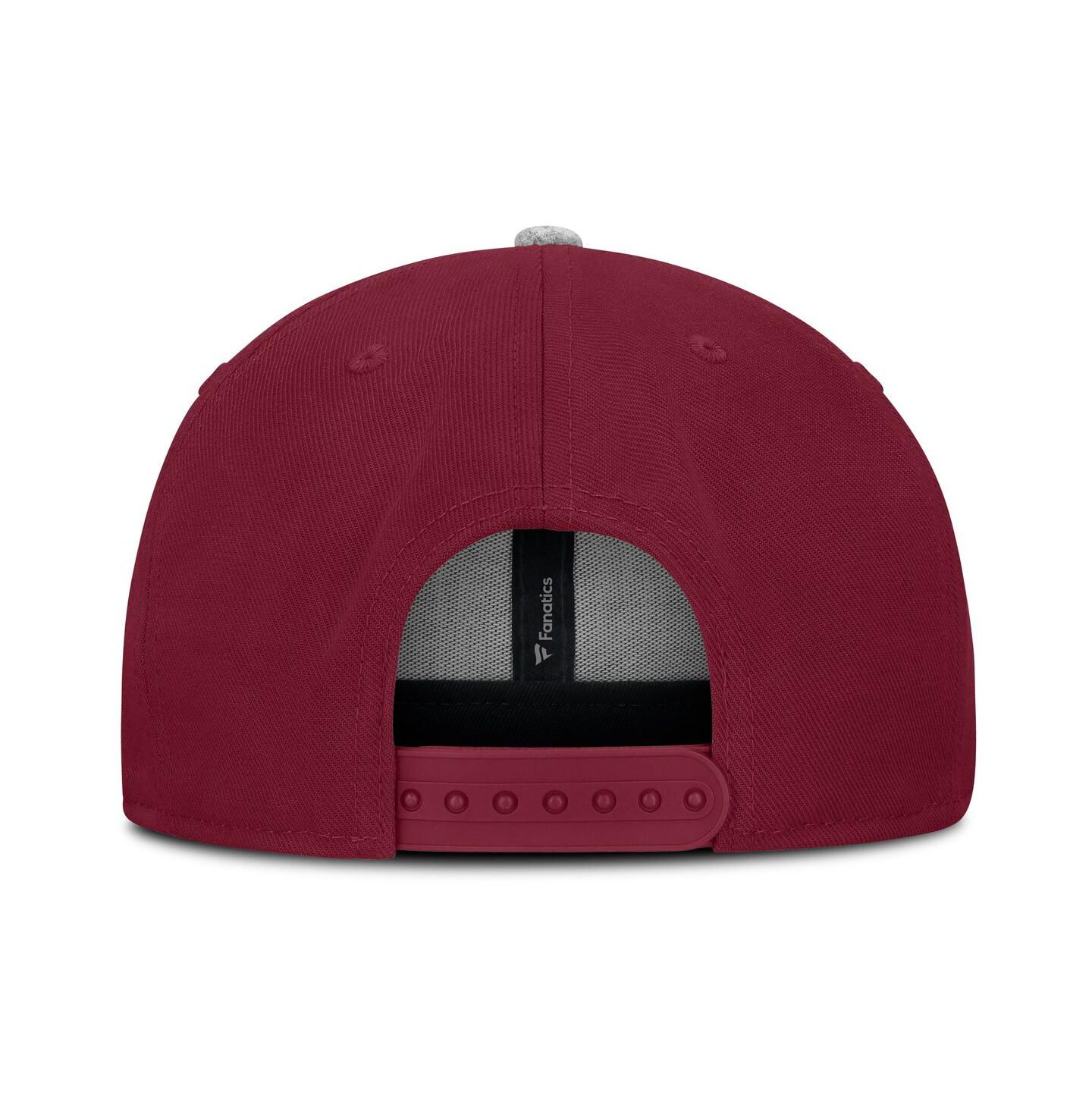 Мужская кепка Fanatics Garnet Florida State Seminoles Loden Snapback Hat — фото 4
