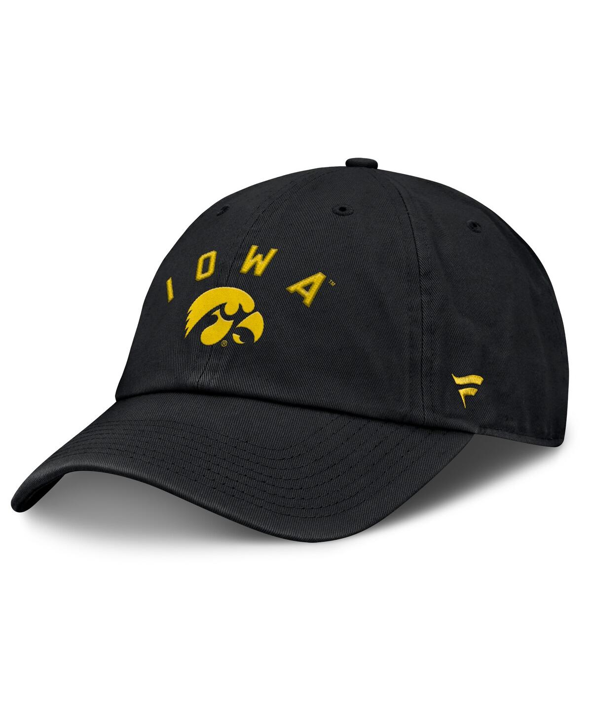 Fanatics Men's Black Iowa Hawkeyes Myth Adjustable Hat