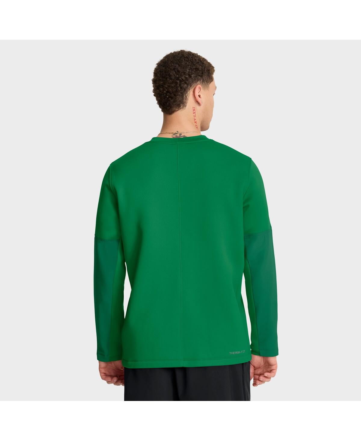 Nike Green Oregon Ducks 2025 Sideline Coach Performance Long Sleeve T-shirt In Green