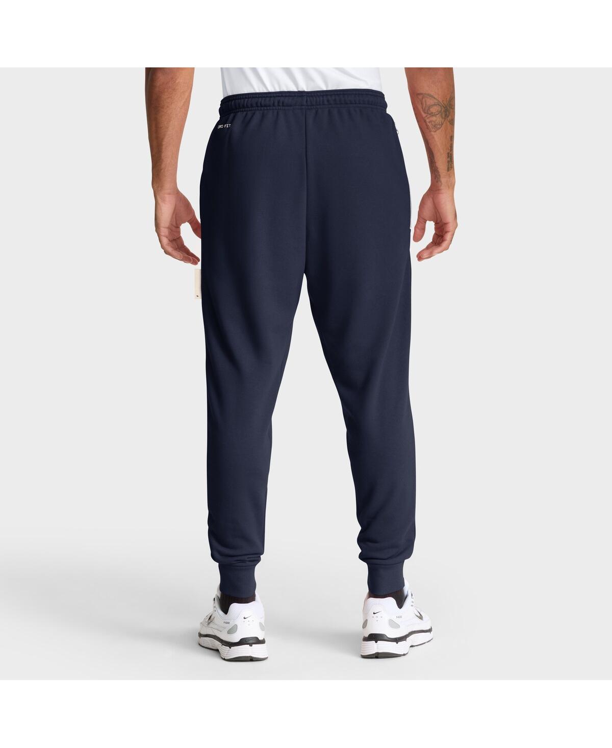Jordan Men's Navy Michigan Wolverines 2025 Sideline Performance Taper Pants In Blue