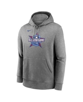 Men's Heather Charcoal 2026 MLB All-Star Game Logo Club Pullover Hoodie
