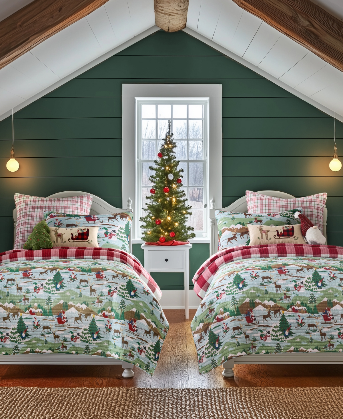 Levtex Home Merry Mountains 2-Pc. Sham Set, European