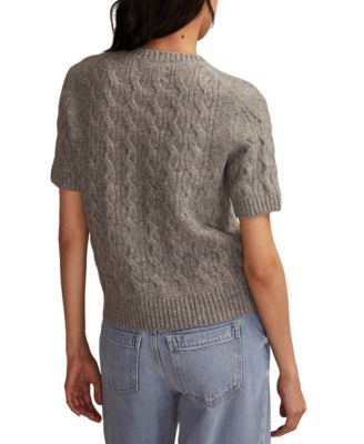 Women's Cloud Soft Cable Sweater T-Shirt
