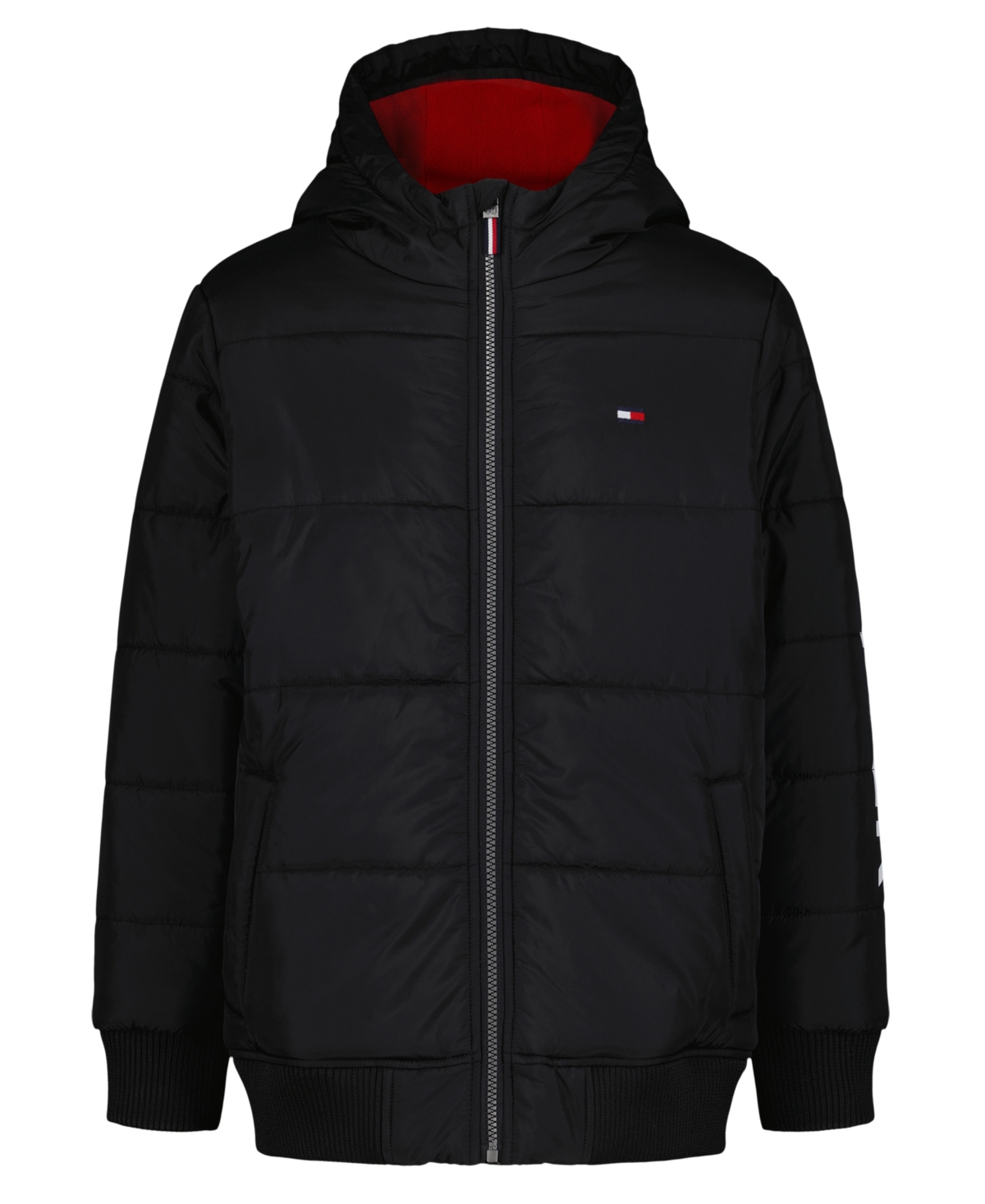 Tommy Hilfiger Little Boys Logo Bomber Jacket