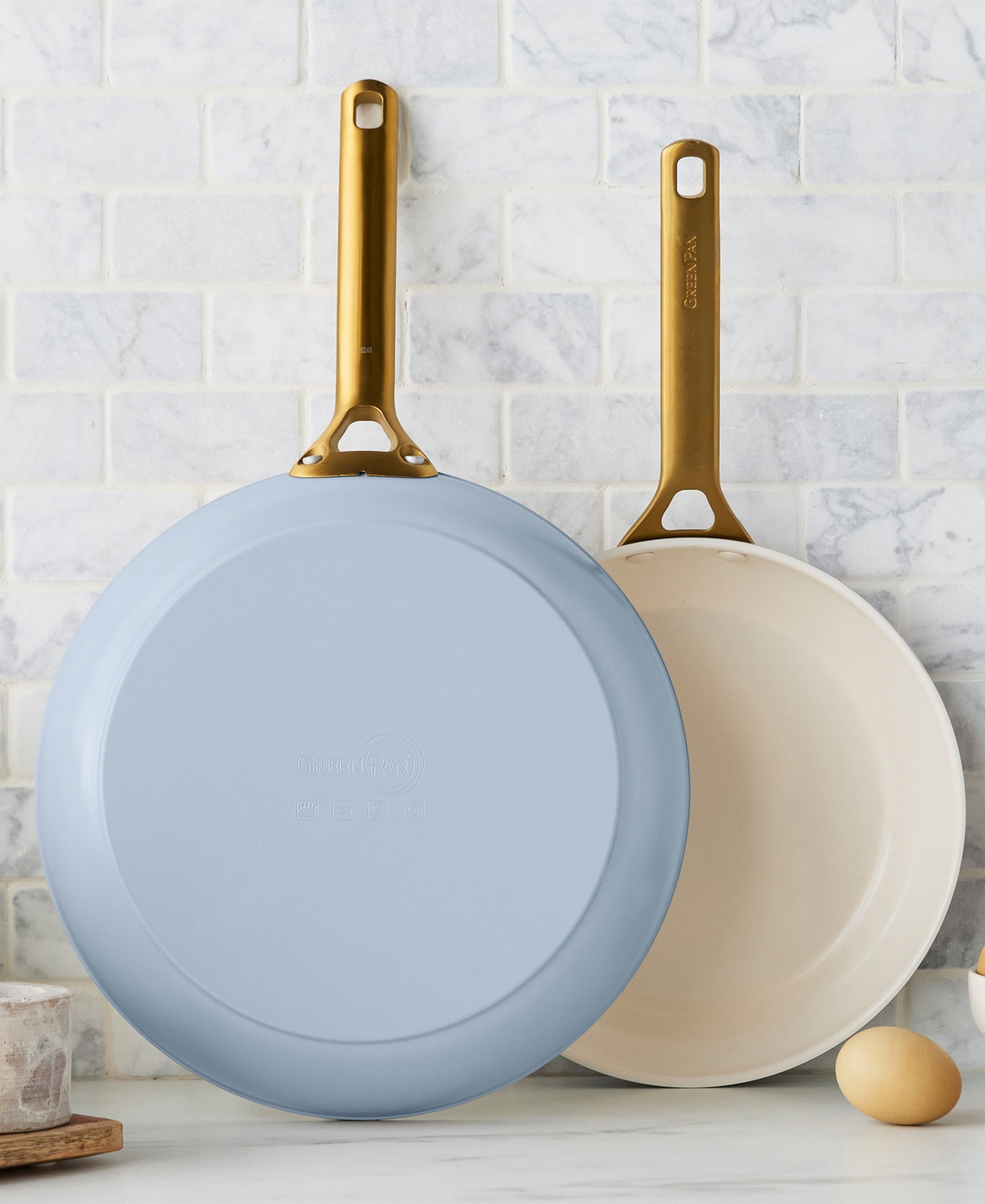 Greenpan Reserve 2-pack 10" And 12" Frypan Set In Multi