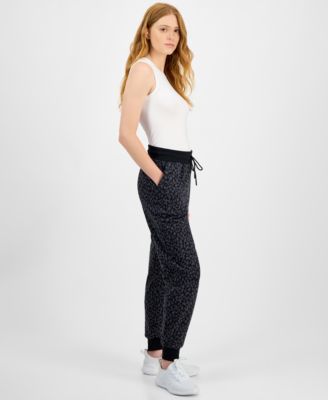 Women's Animal-Print Jogger Pants, Macy's Exclusive