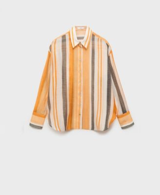 Women's Striped Lyocell Shirt