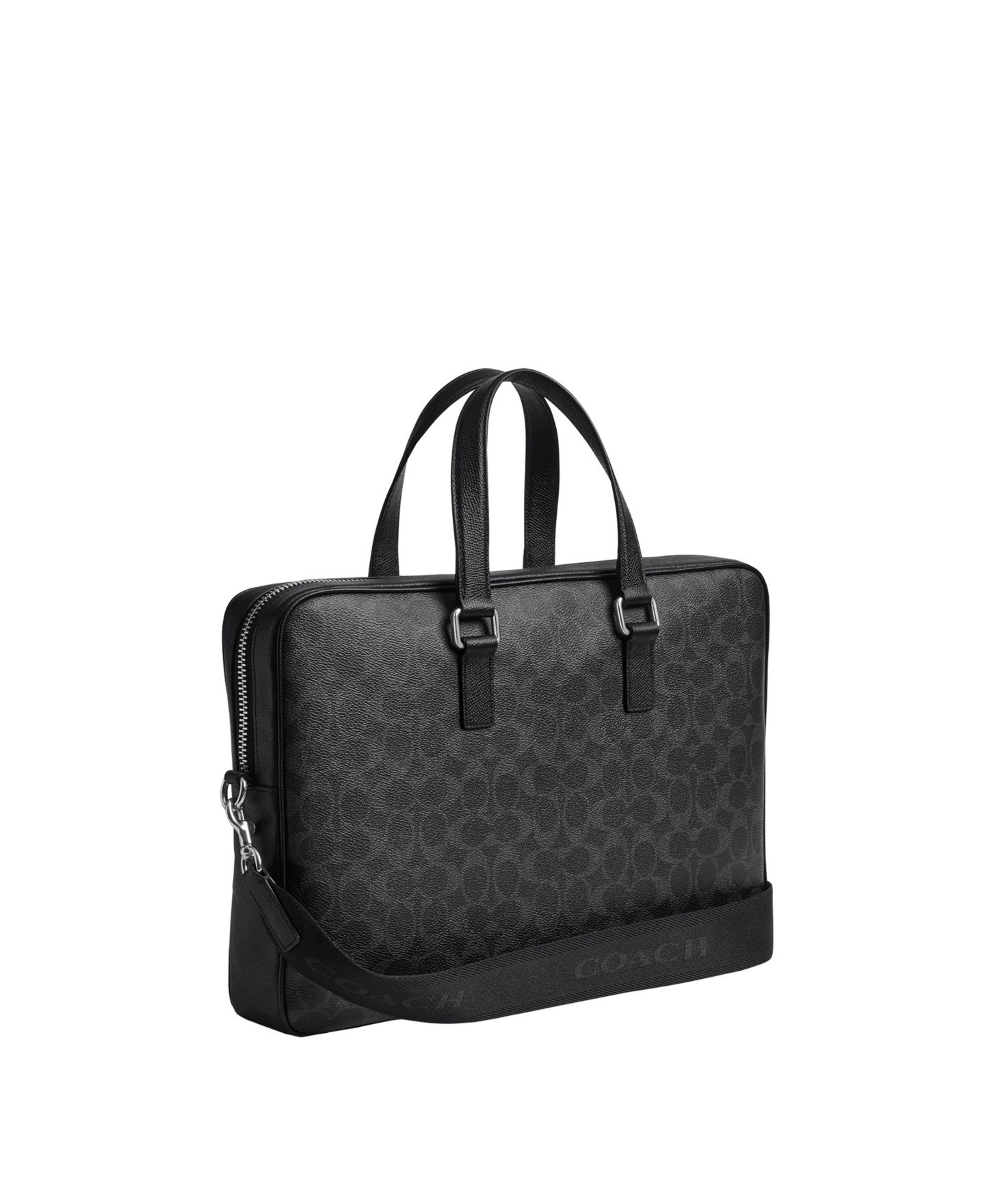 Мужская сумка COACH Caden Brief Signature Coated Canvas Laptop — фото 3