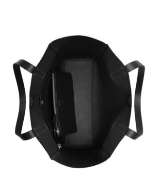 Natural Grain Leather Broadway Tote Bag