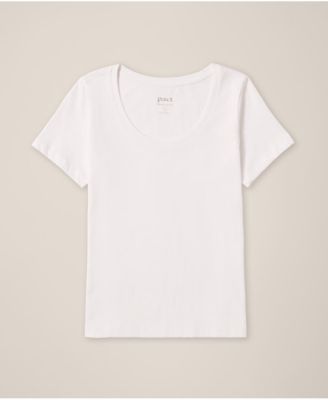 Organic Cotton Softspun Scoop Neck Tee