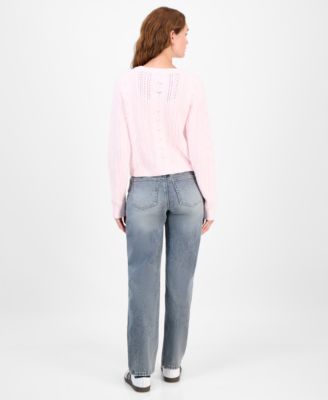 Juniors' Skater Straight-Leg Jeans