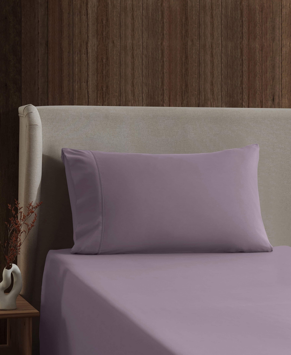Nestl Premier Collection Deep Pocket 3 Piece Sheet Set, Twin Xl In Purple
