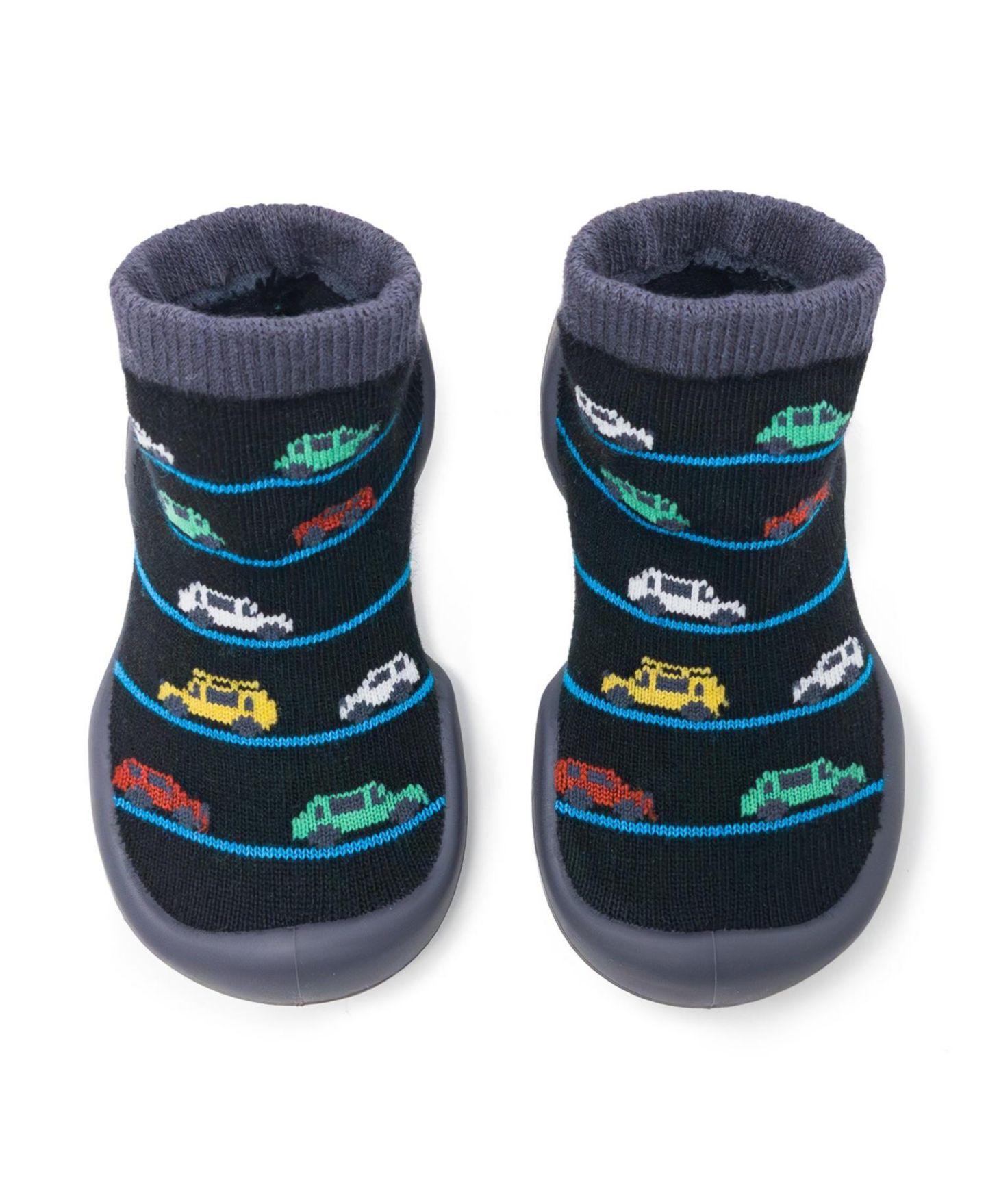 Обувь Komuello First Walk Sock Shoes Broom Broom для мальчиков-малышей — фото 1