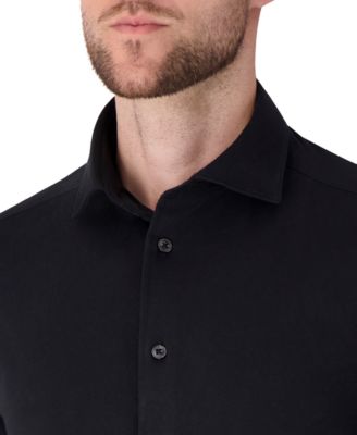 Men's Mitered Cuffs Dress Shirt