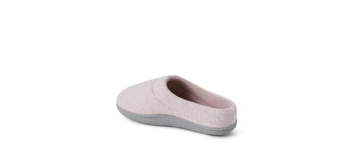 Женские Dearfoams Women's Lacey Rib Knit House Shoe Clog Slipper — фото 4