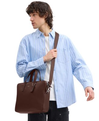 Men's Carlyle Polished Pebble Brief Bag