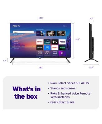 50" Class Select Series 4K LED Smart TV - 50R4C5