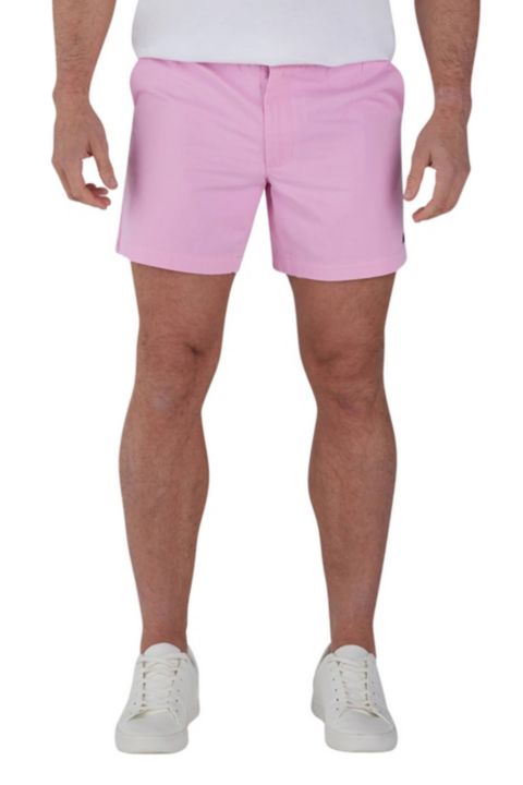 Мужские шорты Raging Bull Stretch Chino Shorts, 9.84" inseam, цвет: Розовый