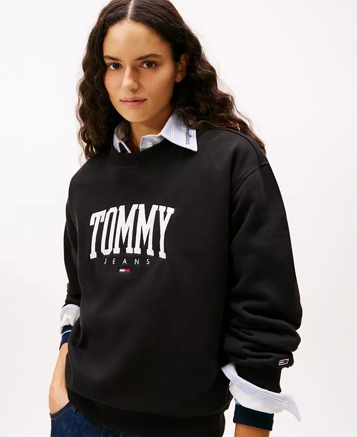 Women's Collegiate Crewneck Logo Sweatshirt - thumbnail 3