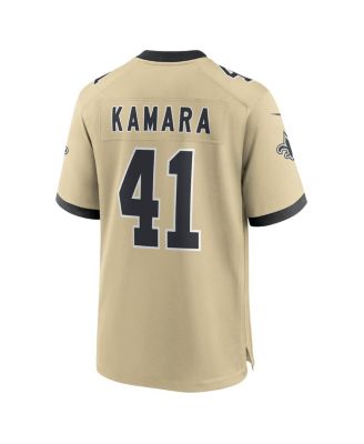 Men's Alvin Kamara Gold New Orleans Saints Gameday Golds Alternate Game Player Jersey