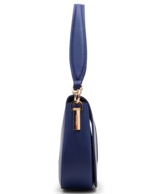 Convertible Strap Small Saddle Bag 