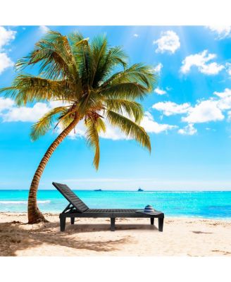 Outdoor Chaise Lounge Chair - for Poolside Tanning, Sunbathing, or Relaxing