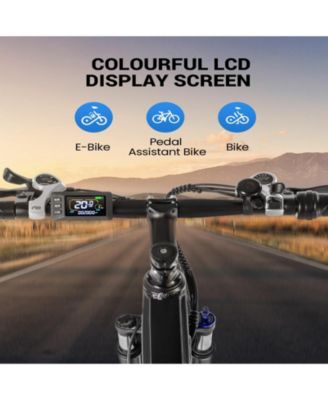 550W 26" Ebike for Adults, 48V Hidden Removable Battery, Up to 50 Miles, Shimano 21-Speed City Commuter EBike for Men & Women