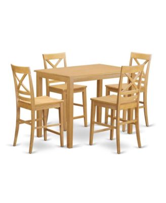 5  Pc  counter  height  pub  set-pub  Table  and  4  counter  height  Dining  chair