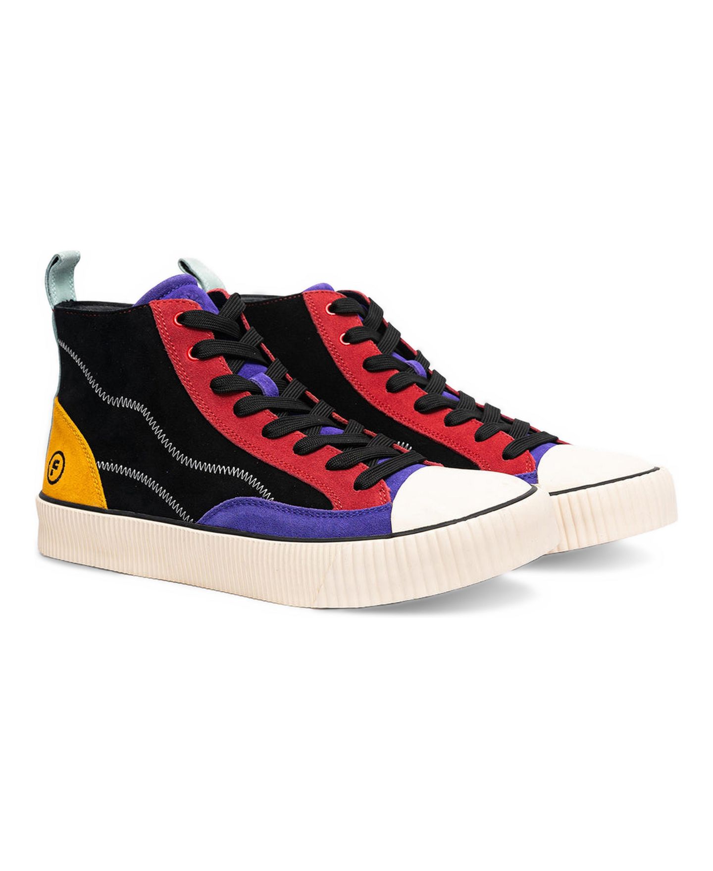 Мужские кроссовки FRESHY Suede Vulcan, цвет: Разноцветный — фото 2