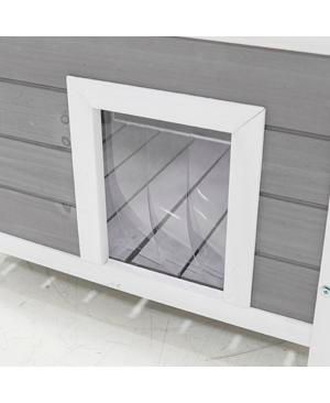 Waterproof Outdoor Indoor Cat Shelter with Roof