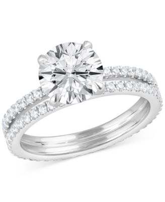 Certified Lab Grown Diamond Bridal Set (3 ct. t.w.) in 14k Gold